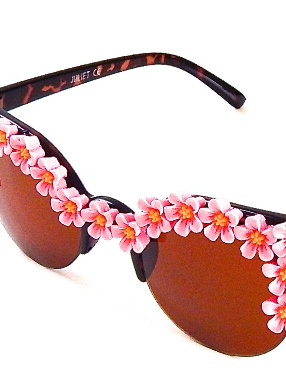 GASOLINE GLAMOUR SUMMER OF LOVE MORNING GLORY PINK COCO GLASSES 🌸🌷🩷